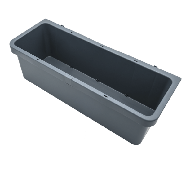 mop box, 8 liters, grey