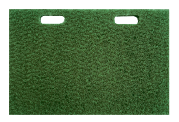 Large green pad
