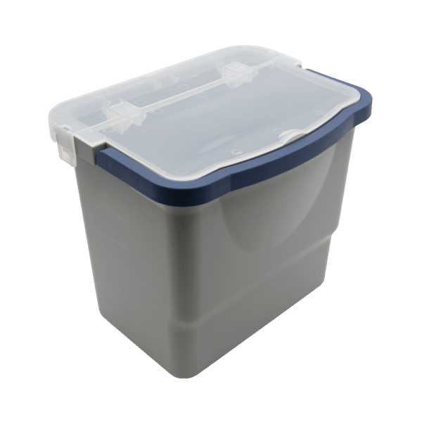 bucket 6 litres, grey, handle blue VariX / CombiX
